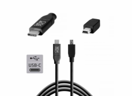 Tether Tools USB-C zu 2.0 Mini B 5-Pin 4,60m schwarz