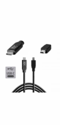 Tether Tools USB-C zu 2.0 Mini B  5-Pin 4,60m schwarz