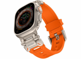 Skinarma Titon Apple Watch Ultra 49mm řemínek oranžový/oranžový
