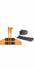 Tether Tools LeverLock&Cable Kit Optima 10G rechts orange 9,2m