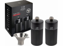 Peugeot Mlýnek na koření NIGHT CHIC sada 12 cm