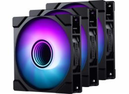 Phanteks M25G2-120 D-RGB ventilátor, 3 ks, černý (PH-F120M25_G2_DBK01_3P)