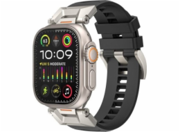 4kom.pl WiWU - Řemínek na chytré hodinky Wi-WB012 Urban Watch Band 42/44/45/49 mm - černý