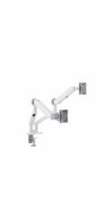 Alogic Glide Flexible Dual Arm Monitor Mount 17-35 White