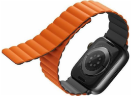 Uniq UNIQ řemínek Revix Apple Watch Series 4/5/6/7/SE 44/45 mm. Oboustranné magnetické šedo-oranžové/šedo-oranžové Uniq UNIQ řemínek Revix Apple Watch Series 4/5/6/7/SE 44/45 mm. Oboustranné magnetické šedo-oranžové/šedo-oranžové