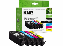 KMP Multipack kompatibel mit Canon PGI-580/CLI-581 BKCMY XXL