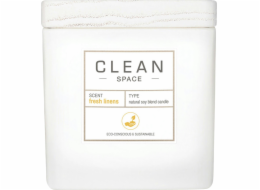 Clean Clean, Space Fresh Linens, vonná svíčka, 227 g