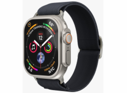 Vonmählen Klasický nylonový řemínek pro Apple Watch 42 | 44 | 45 | 49mm univerzální velikost - tmavě modrá (AWS00138)