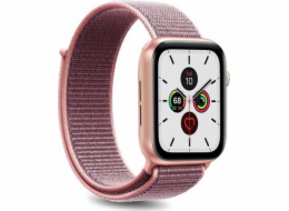Puro PURO Apple Watch Band - Nylonový řemínek pro Apple Watch 42 / 44 mm (růžový)