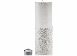 Affek Design SVÍČKOVÁ LUTERNA VÁLCOVÁ 120X360 DIAMOND WHITE