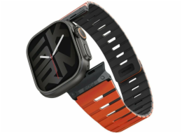 SKINARMA Řemínek Gemini pro Apple Watch 49/46/45/44mm oranžový