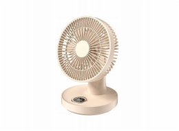 NoName Ventilátor / stolní ventilátor LLD-F77 béžový