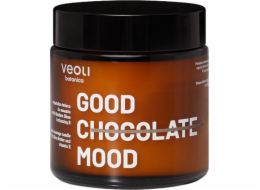 Veoli Botanica Good Chocolate Mood veganská masážní svíčka se 40% bambuckým máslem a vitamínem E 100ml