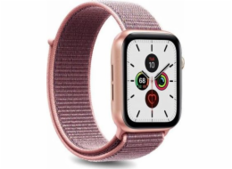 Puro PURO Apple Watch Band - Nylonový řemínek pro Apple Watch 38 / 40 mm (růžový)