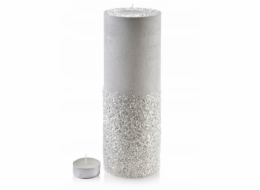 Lumarko SVÍČKA LATERNA VÁLCOVÁ 120X360 DIAMOND BÍLÝ PORCELÁN