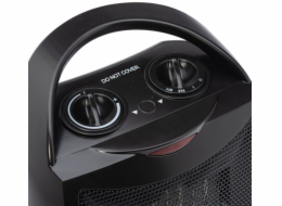 PSB Keramický ventilátorový ohřívač 1500W RC-K-398 černý