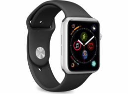 Puro PURO ICON Apple Watch Band - Elastický sportovní řemínek pro Apple Watch 38 / 40 mm (S / M a M / L) (černý)