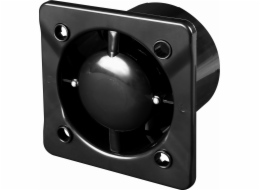 AWENTA Černý koupelnový ventilátor KWS100CZ