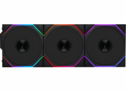 Lian Li Ventilátor UNI FAN TL Wireless 120, 3 kusy, černý (12TL1W3B)