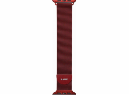 Laut Steel Loop - ocelový řemínek pro Apple Watch 38/40 mm, červený
