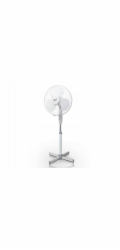 LTC Stojanový ventilátor PS 16 50W 3 režimy dálkové ovládání, bílý HQ