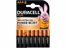 1x8 Duracell Plus Power Boost Micro MN2400 AAA LR03 1,5V