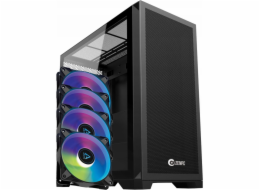 Zenpc Síťové pouzdro Z9 + 4 ventilátory ARGB (ZEN.Z9.01.BK.4A)