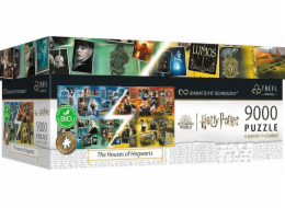 Trefl Puzzle Prime 9000 dílků. Bradavické koleje 81023 TREFL