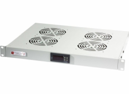 Techly Chladicí panel 19" 1U s termostatem (I-CASE FAN-TC4G)