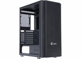 Zenpc Počítačová skříň Case ZENPC Z5 Mesh černá 4x P12 PWM PST ARGB 120mm