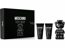 NoName SADA MOSCHINO Toy Boy EDP sprej 50ml + SPRCHOVÝ GEL 50ml + BALZÁM PO HOLENÍ 50ml