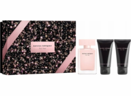 Narciso Rodriguez Sada Pro ni, parfémovaná voda, pro ženy, 50 ml + pro ni, hydratační tělové mléko, 50 ml + pro ni, čisticí sprchový gel, na celé tělo, pro všechny typy pleti, 50 ml pro ženy