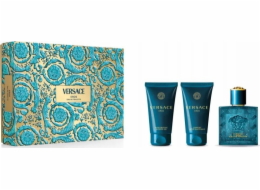Versace Eros rinkinys vyrams (EDT, 50 ml + dušo gel, 50 ml + balzamy po skutimosi, 50 ml)