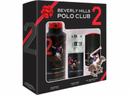 Beverly Hills Polo Club Men Sport Two Set toaletní voda ve spreji 50 ml + deodorant ve spreji 175 ml + antiperspirant roll-on 50 ml