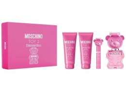Moschino Toy 2 Bubble Gum sada toaletní voda sprej 100ml + sprchový gel 100ml + tělové mléko 100ml + toaletní voda
