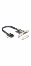 Delock - Sítový adaptér - PCIe Mini Card nízký profil - Gigabit SFP x 2