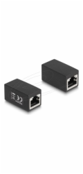 Delock - Sítový propojovací kabel - RJ-45 (F) do RJ-45 (F) - UTP - CAT 6 - cerná