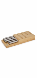 Joseph Joseph Elevate SST Knife Set w.In-drawer Bamboo Stor.Tray