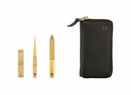 Zwilling Maniküre Pediküre Set 3tlg. mit Nagelknipser, Leder