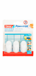 Tesa Powerstrips Haken 57533 oval weiß