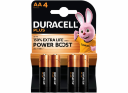 1x4 Duracell Plus Power Boost Mignon MN1500 AA LR6 1,5V