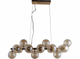 Italux Marbelio PND-6161-16 GO+CO Moderní LED závěsná lampa Ready, kouřová povrchová úprava