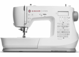 Singer Šicí stroj Singer | C7205 | Šicí stroj | Počet stehů 200 | Počet knoflíkových dírek 8 | Bílý