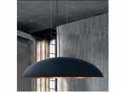 Nowodvorski Závěsná lampa Loft Canoe 7926 černá nad postelí