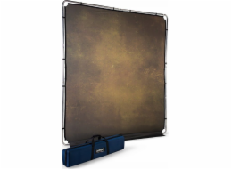 Lastolite pozadí + EzyFrame vintage rám 2 x 2,3 m olivová