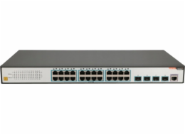 Fiberhome Switch FiberHome S5800-28T-X-AC Síťové linky Spravované L2/L3 Gigabit Ethernet (10/100/1000) 1U Černá, Šedá