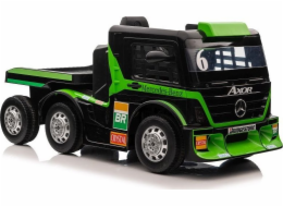 Lean Cars Mercedes Bateriový vůz + návěs XMX622B Zelený LCD