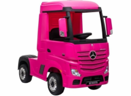 Mercedes auto na baterie Mercedes Actros růžový 4x4