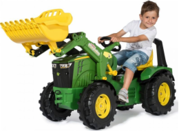 Rolly Toys Šlapací traktor John Deere X-Trac Premium s tichými kolečky