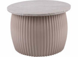 Leitmotiv Kulatý konferenční stolek LUSCIOUS, mramorová deska, O 52 cm